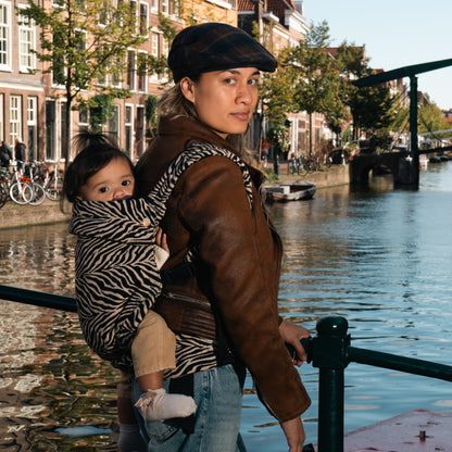 Baby carrier - Zebra Brown